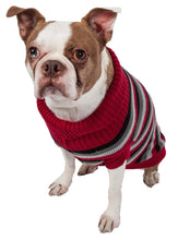 Cargar imagen en el visor de la galería, Polo-Casual Lounge Cable Knit Designer Turtle Neck Dog Sweater
