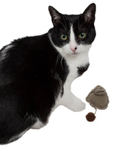 Load image into Gallery viewer, Kitty Mouse Plush Catnip Cat Toy
