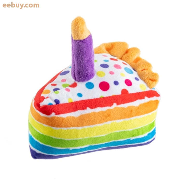 Tranche de gâteau d'anniversaire