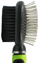 Carica l&#39;immagine nel visualizzatore di Gallery, Flex Series 2-in-1 Dual-Sided Pin and Bristle Grooming Pet Brush
