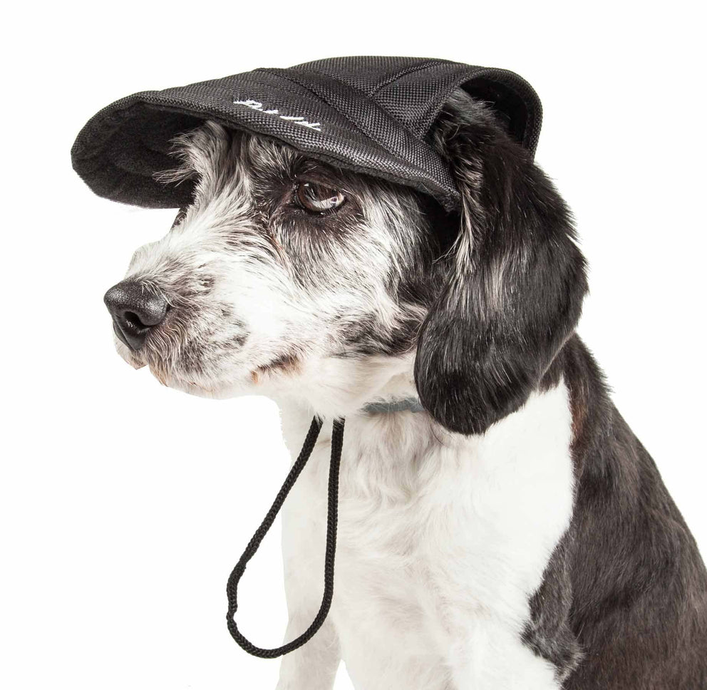 'Cap-Tivating' Casquette de chien de mode ajustable avec protection UV