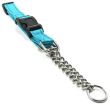 Cargar imagen en el visor de la galería, Martingale Safety and Training Chain Dog Collar
