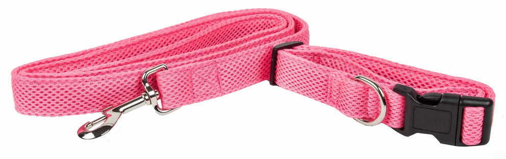 'Aero Mesh' 2-In-1 Dual Sided Comfortable And Breathable Adjustable Mesh Dog Leash-Collar