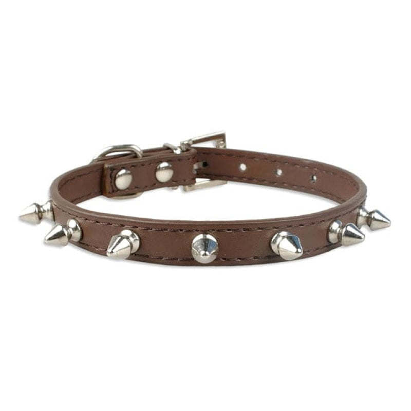 Pet Leather Spike Nail Collars