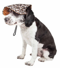 Cargar imagen en el visor de la galería, &#39;Cheetah Bonita&#39; Cheetah Patterned Uv Protectant Adjustable Fashion Dog Hat Cap
