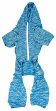 Carica l&#39;immagine nel visualizzatore di Gallery, Heathered Performance 4-Way Stretch Two-Toned Full Body Warm Up Hoodie
