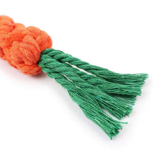 Carica l&#39;immagine nel visualizzatore di Gallery, Carrot Shaped Rope Toy
