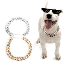 Carica l&#39;immagine nel visualizzatore di Gallery, puppy necklace gold and silver 37cm*2cm
