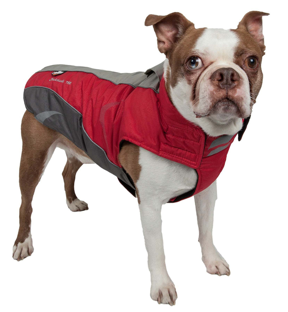 Altitude-Mountaineer Wrap-Velcro Manteau de protection imperméable pour chien avec technologie Blackshark