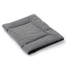 Cargar imagen en el visor de la galería, Dog Bed Mat Comfortable Fleece Pet Dog Crate Carpet Reversible Pad Joint Relief L Size
