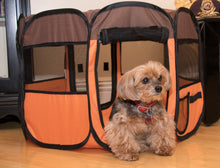 Load image into Gallery viewer, All-Terrain&#39; Lightweight Easy Folding Wire-Framed Collapsible Travel Pet Playpen
