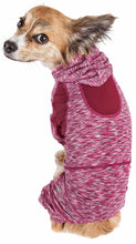 Carica l&#39;immagine nel visualizzatore di Gallery, Heathered Performance 4-Way Stretch Two-Toned Full Body Warm Up Hoodie
