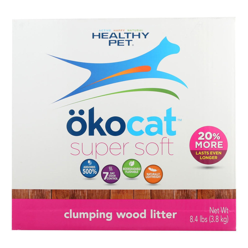Clumping Litter Wood Supersoft - Each of 1-8.4 LB