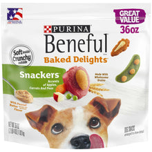 Lade das Bild in den Galerie-Viewer, Purina Beneful Baked Delights Training Treats for Dogs, 36 oz Pouch
