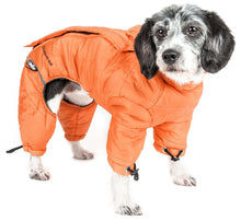 Carica l&#39;immagine nel visualizzatore di Gallery, Thunder-crackle Full-Body Waded-Plush Adjustable and 3M Reflective Dog Jacket

