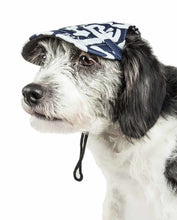 Cargar imagen en el visor de la galería, &#39;Bone Cappa&#39; Graffiti Sculptured Uv Protectant Adjustable Fashion Dog Hat Cap
