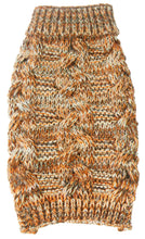 Cargar imagen en el visor de la galería, Heavy Cable Knitted Designer Fashion Dog Sweater
