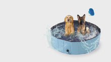 Carica e avvia il video nel visualizzatore di galleria, Ownpets Foldable Pet Pool ( M: 48&quot;x 12&quot; ), Portable Dog Swimming Bathing Pool Non-Slip Multi-Purpose for Kids Dogs Cats Pigs More Pets
